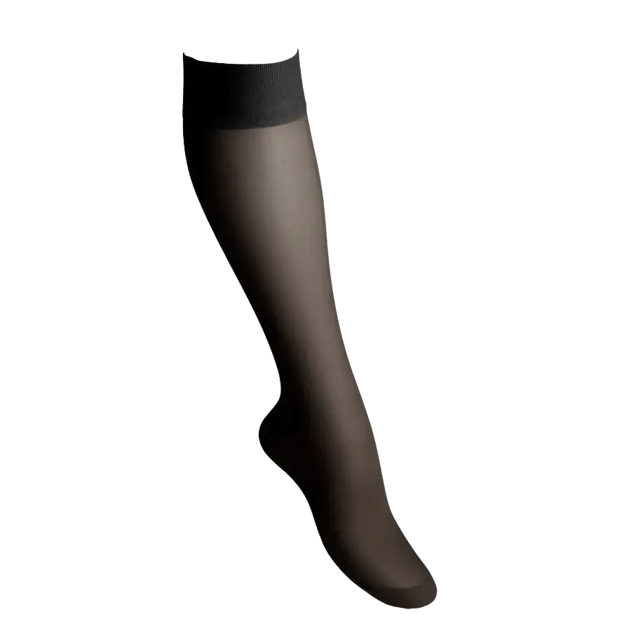 Funq Wear stödstrumpor nylon svarta