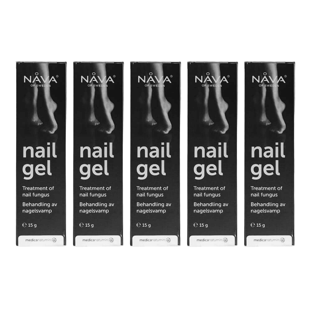 Nåva Nagelgel 15g 5-pack